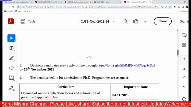 Without EXAM PhD ADMISSIONS I GOLDEN CHANCE ! GOVT UNIVERSITY PhD ADMISSIONS 2023 #phd #phdentrance