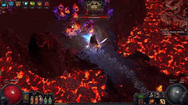 Path of Exile 2.5 Max Block build Duelist Gladiator (Xoph's Domain) смотреть онлайн