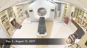 Инсталляция линейного ускорителя Halcyon от компании Varian