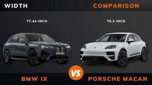 BMW iX M60 vs. Porsche Macan Turbo Electric (2024) | Which is better?