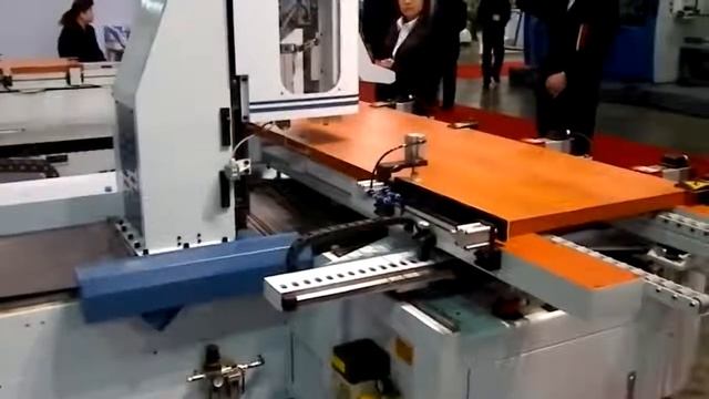 Станок для обработки дверного полотна MDK4120D смотреть онлайн