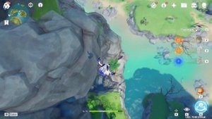 Где взять задание для попадание на остров тумана. Секретная пещера.  Genshin Impact