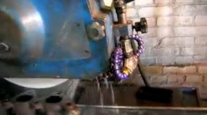 Шлифовка коллектора Лантра.