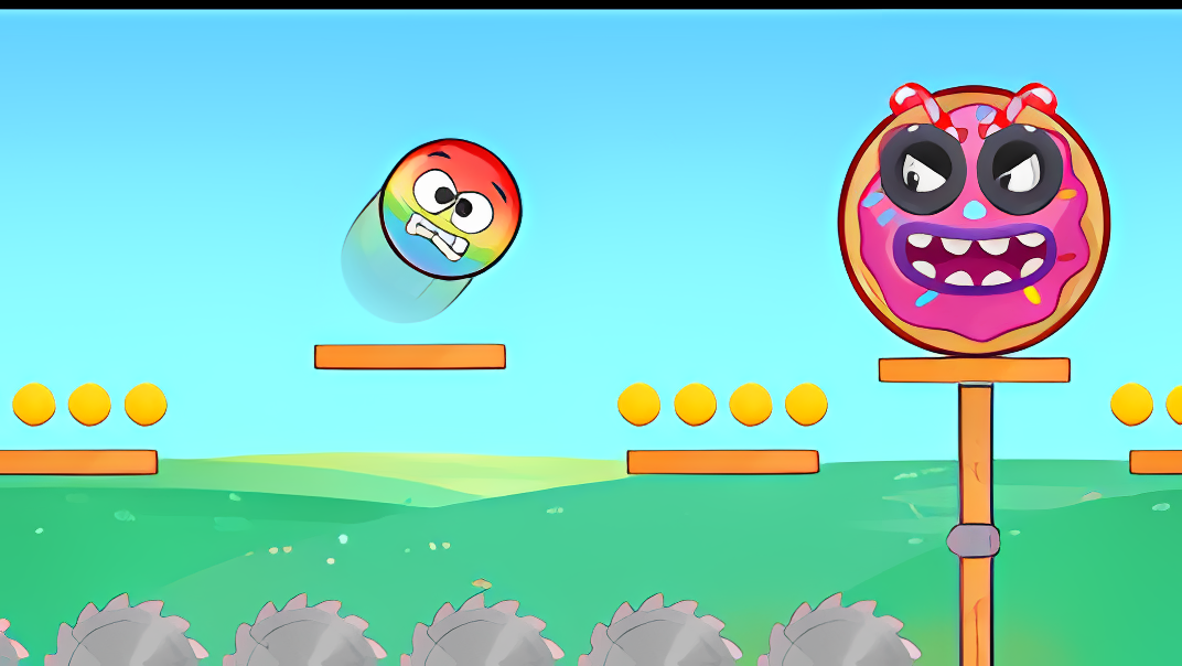 Color Ball Adventure Fun Ball for Android  геймплей игры для Android🔘🔵🔴 🅰🅽🅳🆁🅾🅸🅳🅿🅻🆄🆂👹