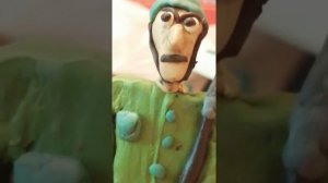 Солдатики из пластилина русский