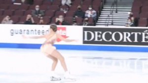 DARYA USACHEVA SKATE AMERICA PRACTICE