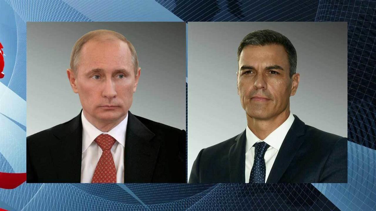 Состоялся телефонный разговор Владимира Путина с председателем правительства Испании Педро Санчесом