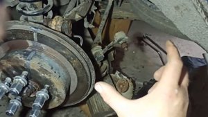 ремонт задней подвески Toyota Wish 4wd ZNE14