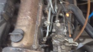 Audi 80 b2 1.6d 40kw запуск дизеля (cold start -14)