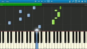 Игорь Тальков - Чистые Пруды (на пианино Synthesia)
