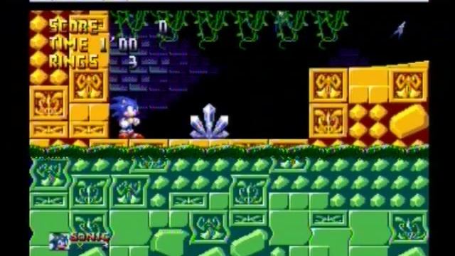 Labyrinth - Sonic The Hedgehog (PAL 16-bit Master System Version) смотреть онлайн
