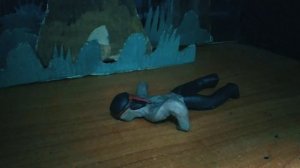 Noob Saibot vs Liu Kang MKII (пластилиновая анимация)