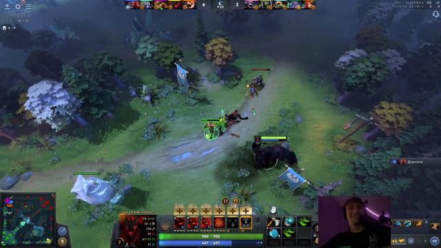 СЕРЕГА ПИРАТ стал КУРСЕДОМ! / Пират ставит паузы на Shadow Fiend / Лучшее с Пиратом Дота 2 смотреть онлайн