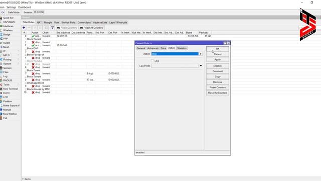 Block Internet Access by MAC/ IP Address in Mikrotik Router | #mikrotik Block Internet Access