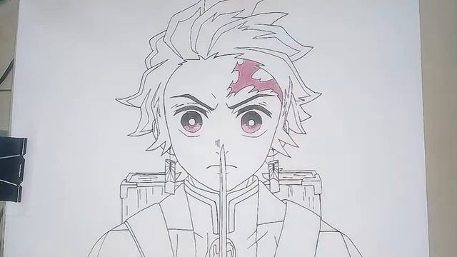 Speed Drawing - Tanjiro Kamado | Kimetsu no Yaiba смотреть онлайн