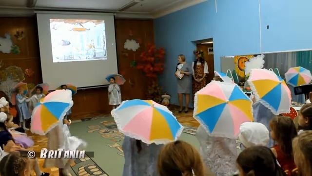 "Танец с зонтиками", МБДОУ д/с №4 Ромашка,  г. Королев смотреть онлайн
