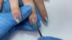 Лайфхак 100% не будет отслойки ?Аквариумный дизайн ногтей ? Маникюр