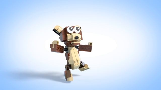 LEGO Creator - 31019 Озорные животные смотреть онлайн