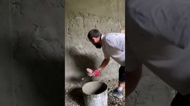 Как быстро и качественно штукатурить стены. #штукатуркастен #штукатурныеработы #штукатурка