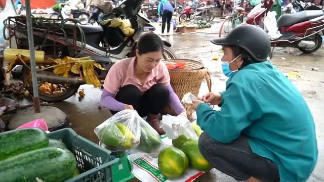Harvest Life 60 Days Harvest Papaya, Pineapple and Duck Eggs Go to the Market to Sell, Cooking смотреть онлайн