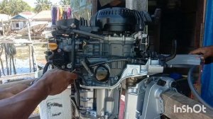 Honda BF 20 hp outboard, rewel karburator.