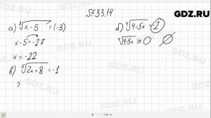 № 33.14 - Алгебра 10-11 класс Мордкович