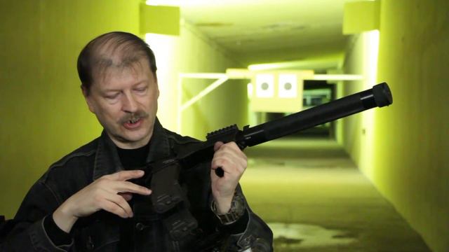 9-мм малогабаритный автомат с приспособлениями для крепления вспомогательных средств СР3МП смотреть онлайн