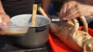 Молочный поросенок в духовке. Закуска к Дед Алтаю.