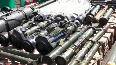 В Минобороны РФ показали вооружение, которое украи...оналисты в спешке бросали при отступлении в ЛНР