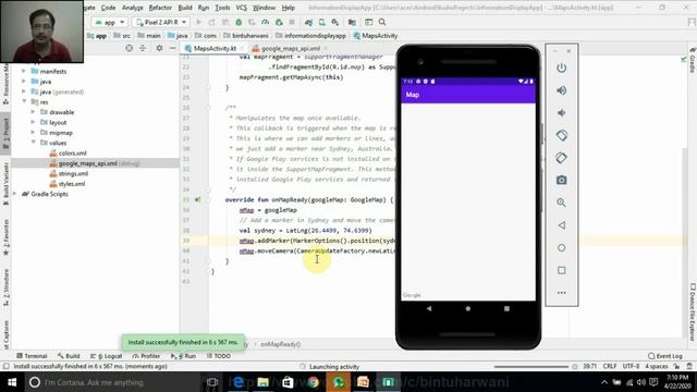 How to Implement Google Map in Android Studio | Android Kotlin Tutorial Of Google Map API #13