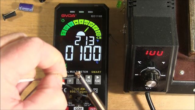 Цифровой Смарт Мультиметр GVDA GD119B смотреть онлайн