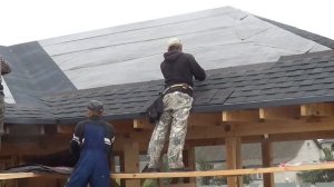 Монтаж шинглас ранчо  не пособие