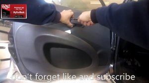 Nissan Micra K12  2002–2010  door panel removal