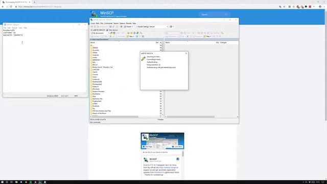Managing content on ODroid or RaspberryPi with WinSCP (2019)