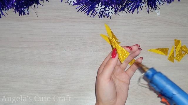 ?3D Супер Снежинка Из Фоамирана❄ Поделка На Новый Год Рождество