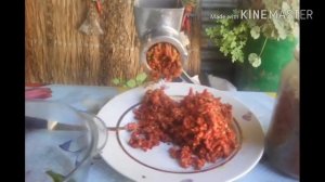 АДЖИКА из СУШЁНОГО ПЕРЦА ЧИЛИ !!!??