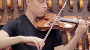 Lorenzo Storioni, Cremona c. 1780 | Violin Demonstration