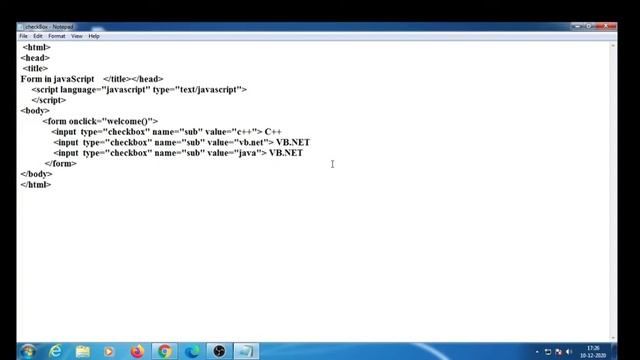 javaScript Tutorial For Beginners | 24. CheckBox Control in javaScript