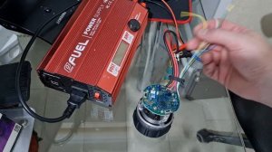 маленький турбированный моторчик на 21 вольт и 30 Ампер ~ 100 000 оборотов