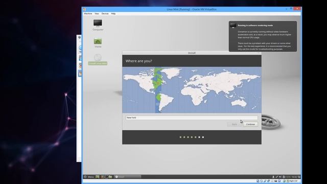 Linux Mint 17 / 17.1 VirtualBox install with guest addtions HD смотреть онлайн