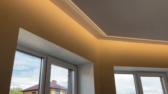 Установили натяжной потолок со светодиодным профилем смотреть онлайн