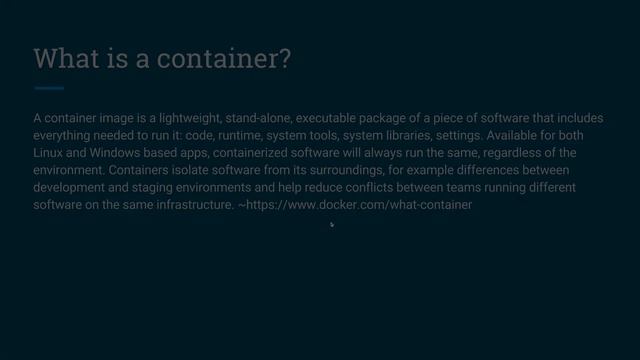 Learning Docker - Intro смотреть онлайн