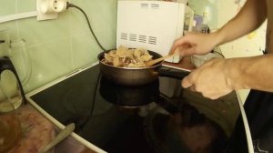 Готовим соевое мясо с китайскими черными древесными грибами