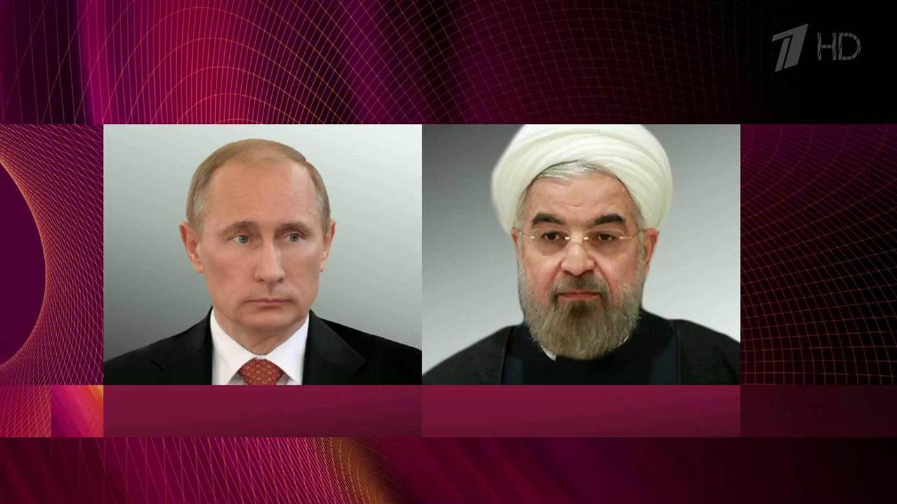 Владимир Путин поздравил Хасана Роухани с переизбранием на пост главы Ирана