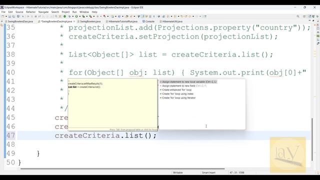 Pagination in Hibernate with QBC | Java concepts by Jay tutorial смотреть онлайн