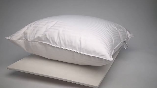 Подушка полупуховая "МИЛАН", страйп-сатин,100% хлопок, 70х70 см смотреть онлайн