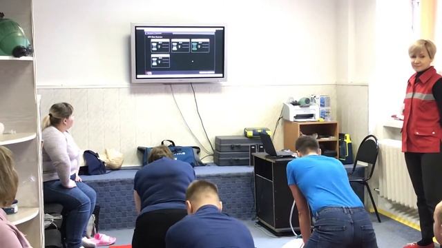 Повышение квалификации СМП Пермского края на цикле «СЛР». Отработка НМС.