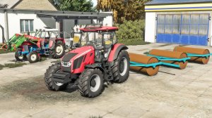 Farming Simulator 22 / Карта Kolonia / Прикатывание посевов катками Zetor Crystal HD170