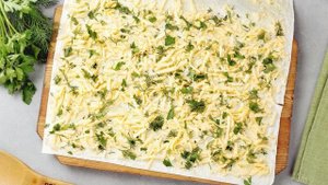 Лаваш с морковью по-корейски