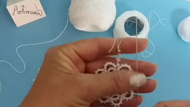 Diferentes resultados, con diferentes grosores de hilo y lanzadera смотреть онлайн